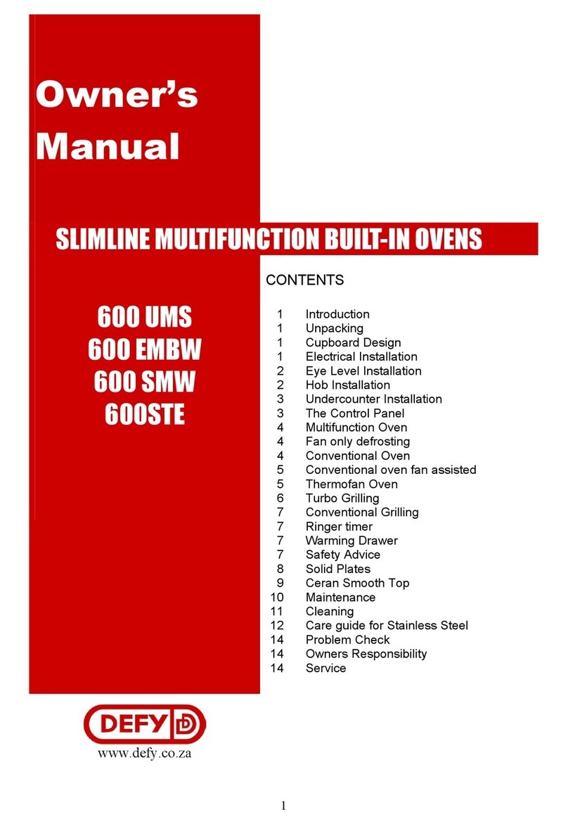 Defy 600 EMBW Manuel utilisateur