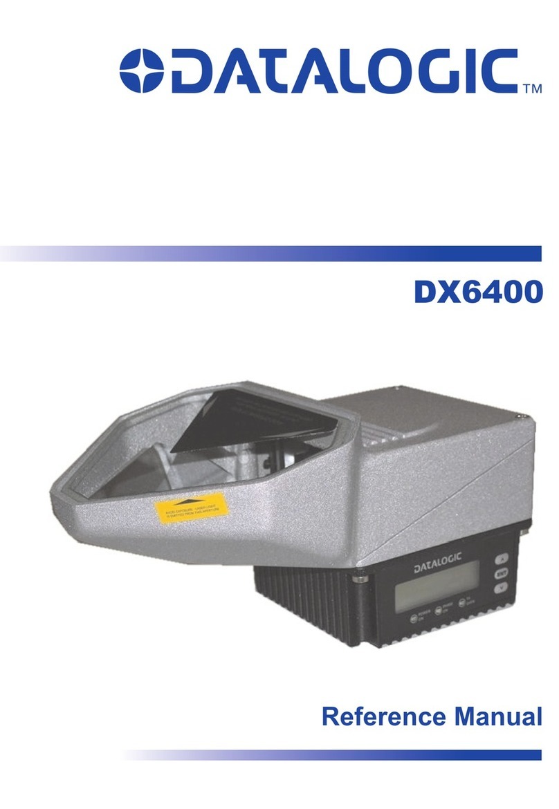 Datalogic DX6400 Manuel utilisateur