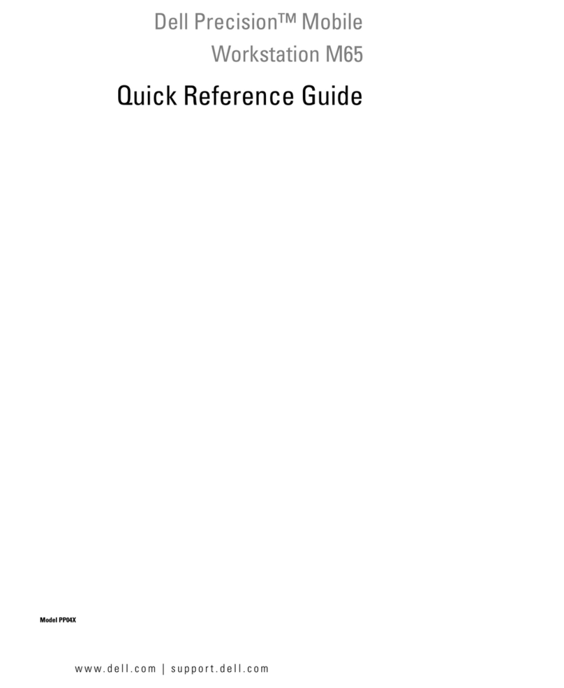 Dell Precision M65 Manuel utilisateur