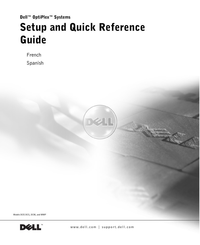 Dell OptiPlex DCM Manuel utilisateur