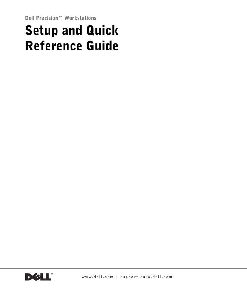 Dell Precision 7F867 Manuel utilisateur Dell Precision 7F867 Manuel utilisateur