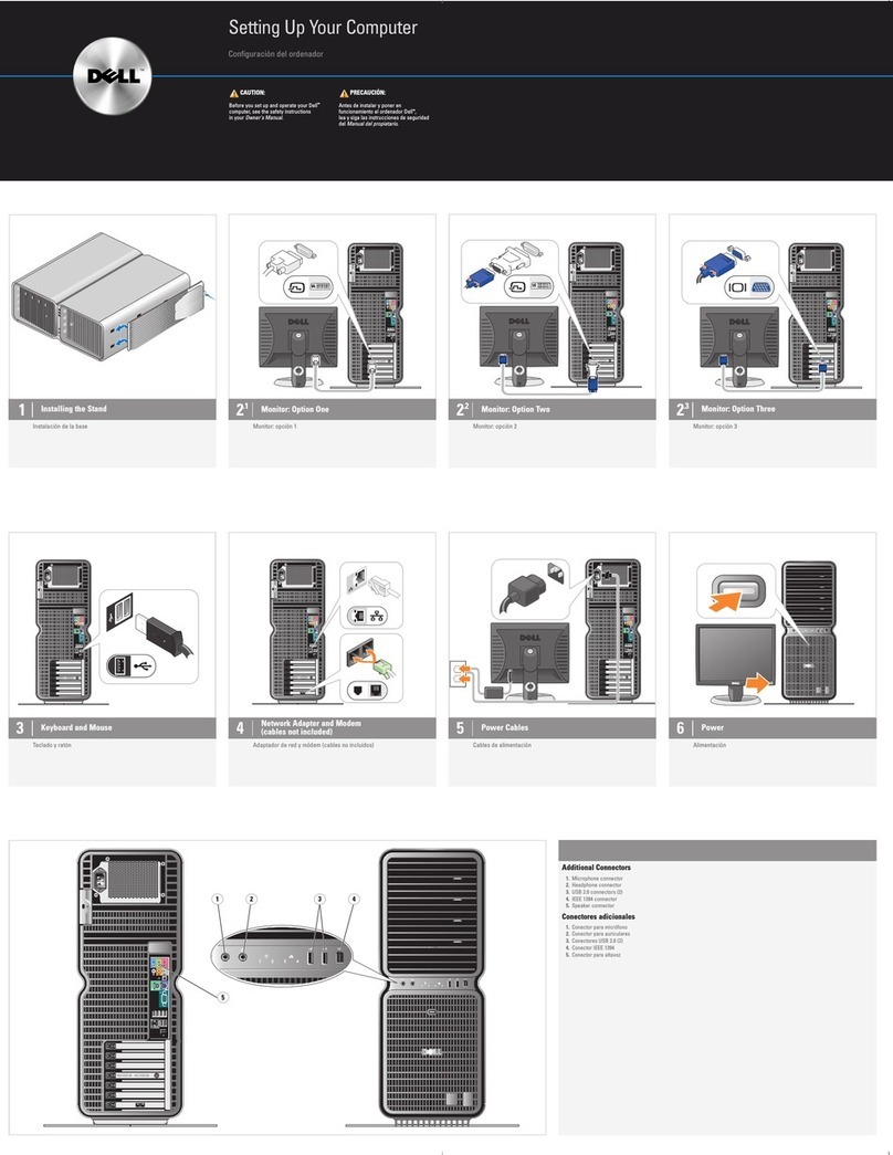 Dell XPS 700 Manuel utilisateur