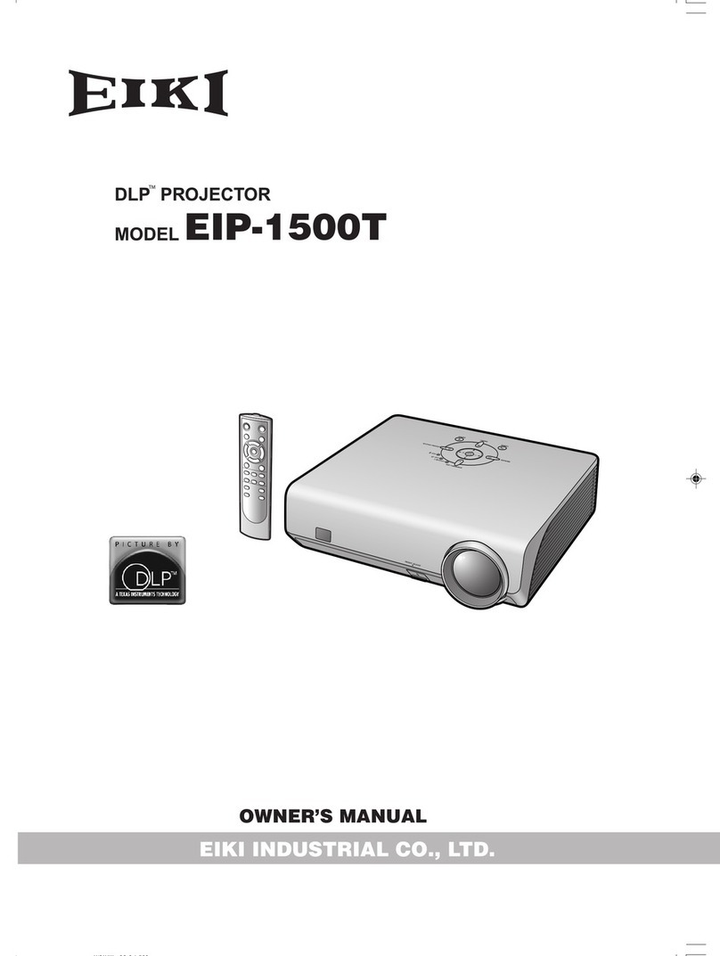 Eiki EIP-1500T Manuel utilisateur