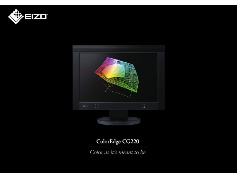 Eizo ColorEdge CG220 Manuel utilisateur