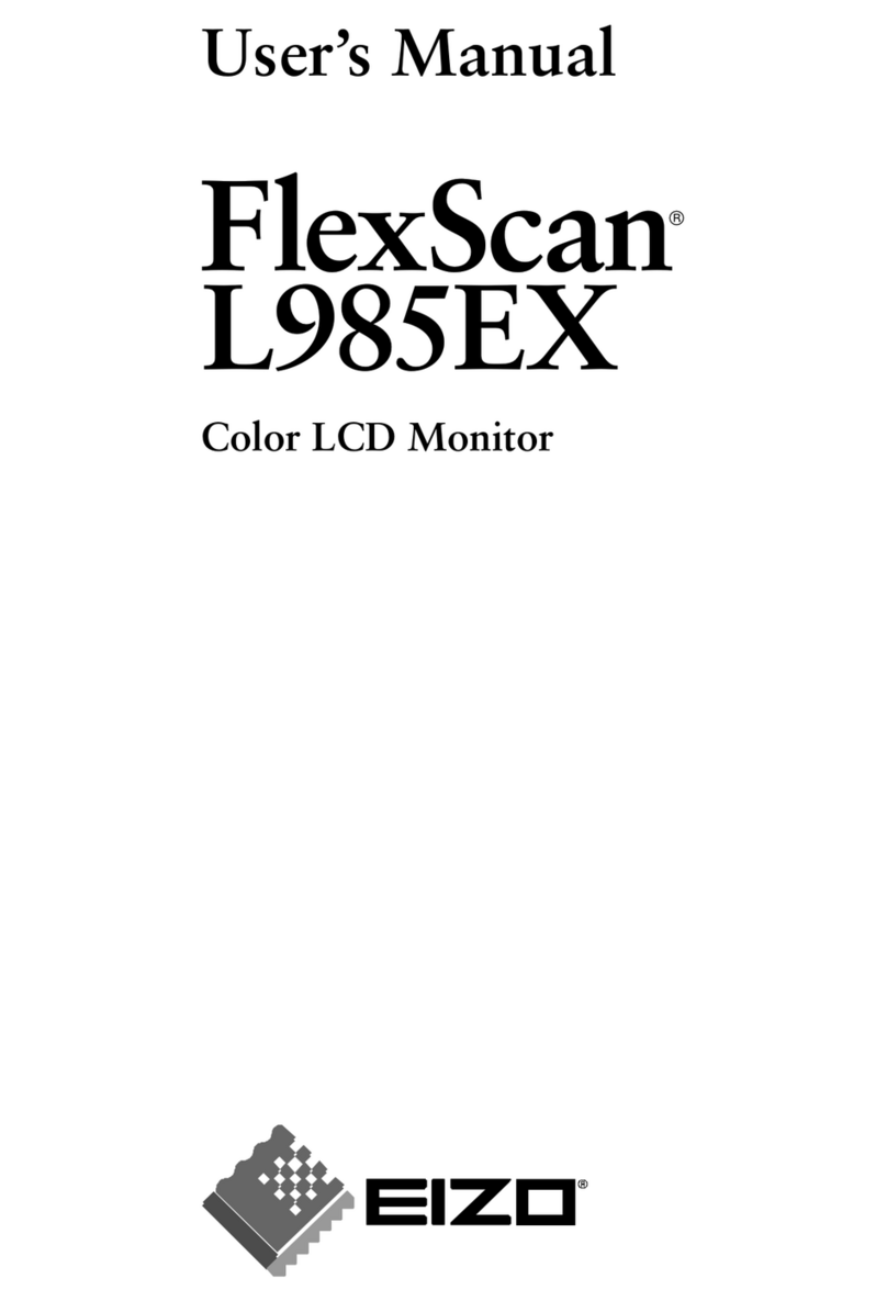 Eizo L985 EX Manuel utilisateur