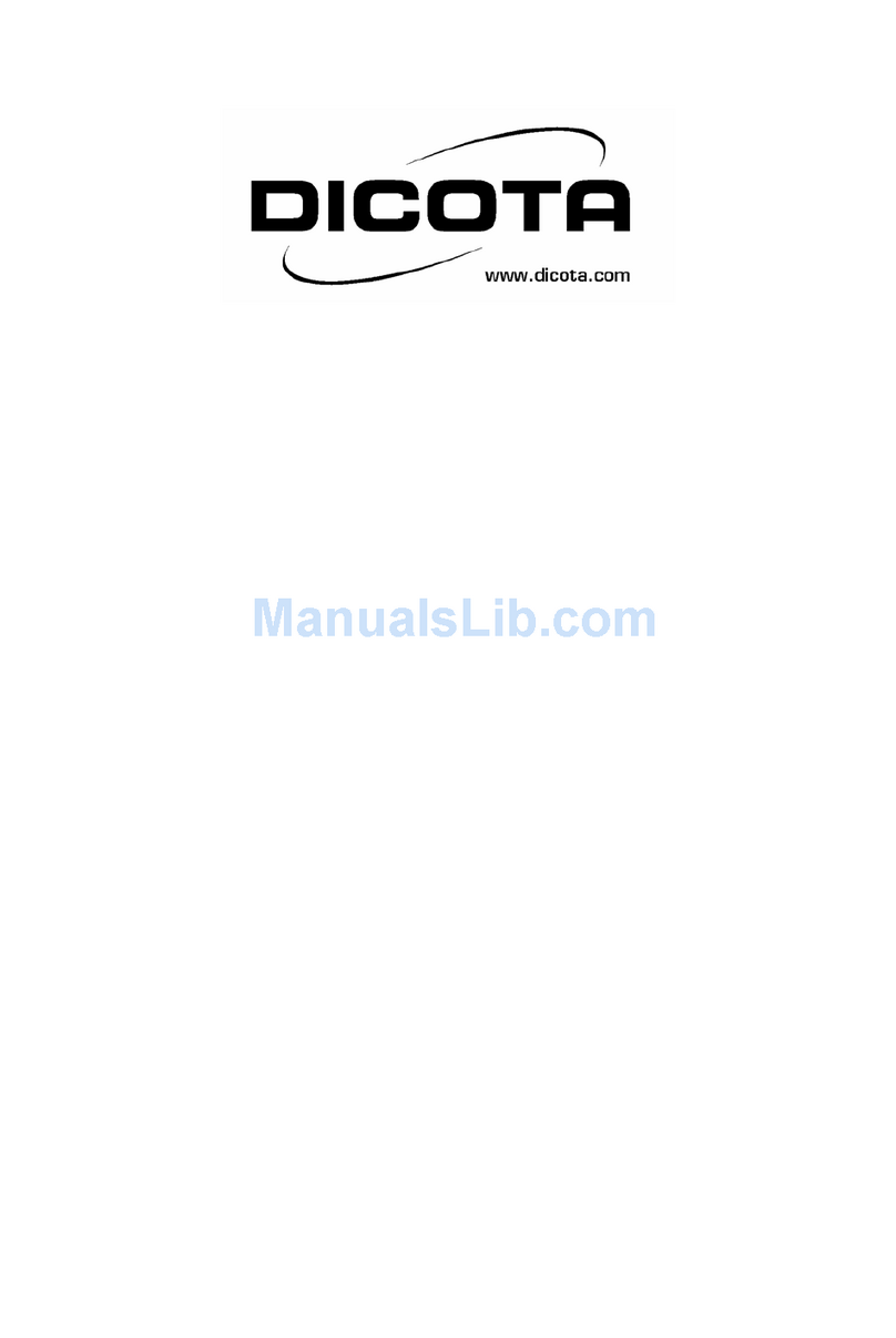 Dicota 2 Manuel utilisateur