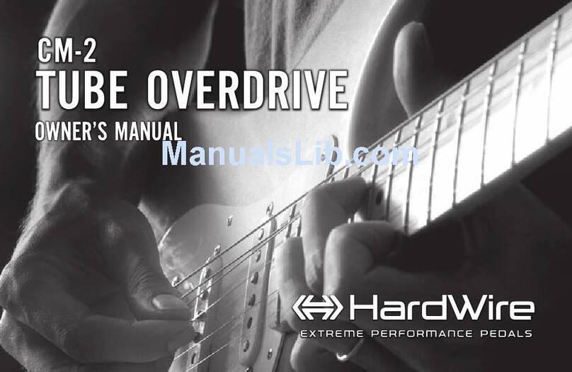 digi-tech HARDWIRE CM-2 Manuel utilisateur