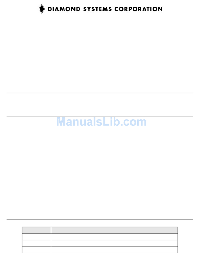 Diamond Systems C-PGS-KIT Mode d’emploi