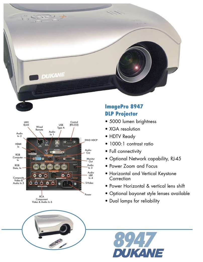 Dukane ImagePro 8947 Manuel utilisateur