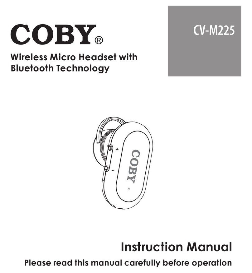 Coby CV-M225 Manuel utilisateur