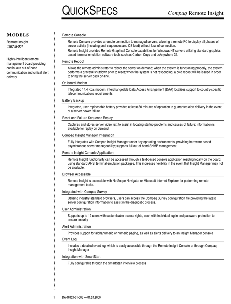 Compaq 5500R - ProLiant - 256 MB RAM Instructions d'utilisation Compaq 5500R - ProLiant - 256 MB RAM Instructions d'utilisation