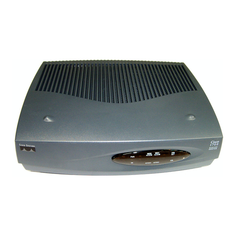 Cisco 1700 series Manuel utilisateur