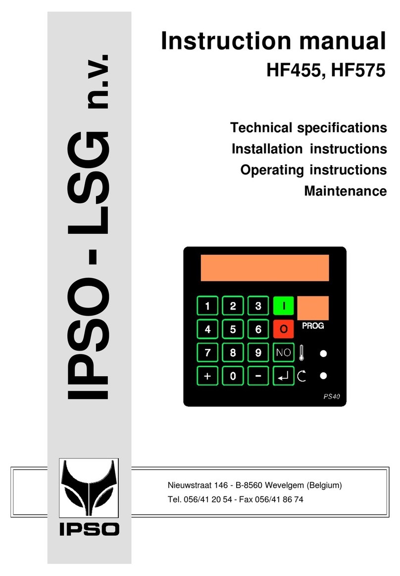 IPSO HF455 Manuel utilisateur