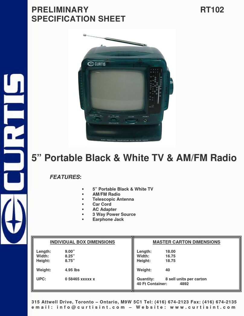 Curtis RT102 Manuel utilisateur