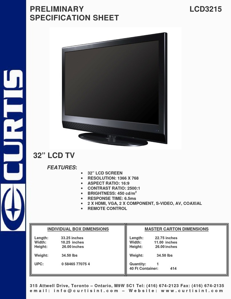 Curtis LCD3215 Manuel utilisateur