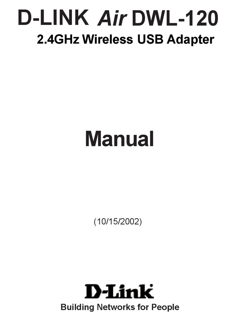 D-Link Air DWL-120 Manuel utilisateur