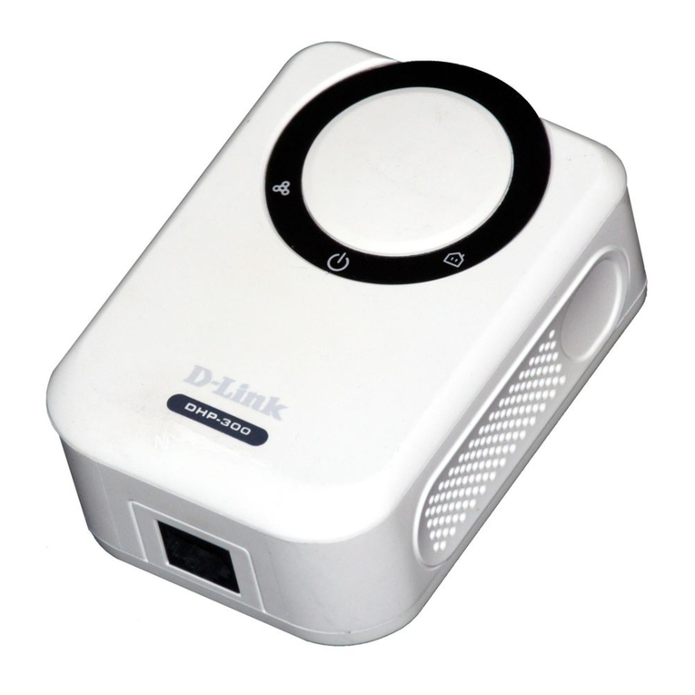 D-Link Powerline DHP-300 Manuel utilisateur