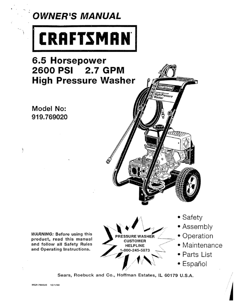 Craftsman 919.769020 Manuel utilisateur