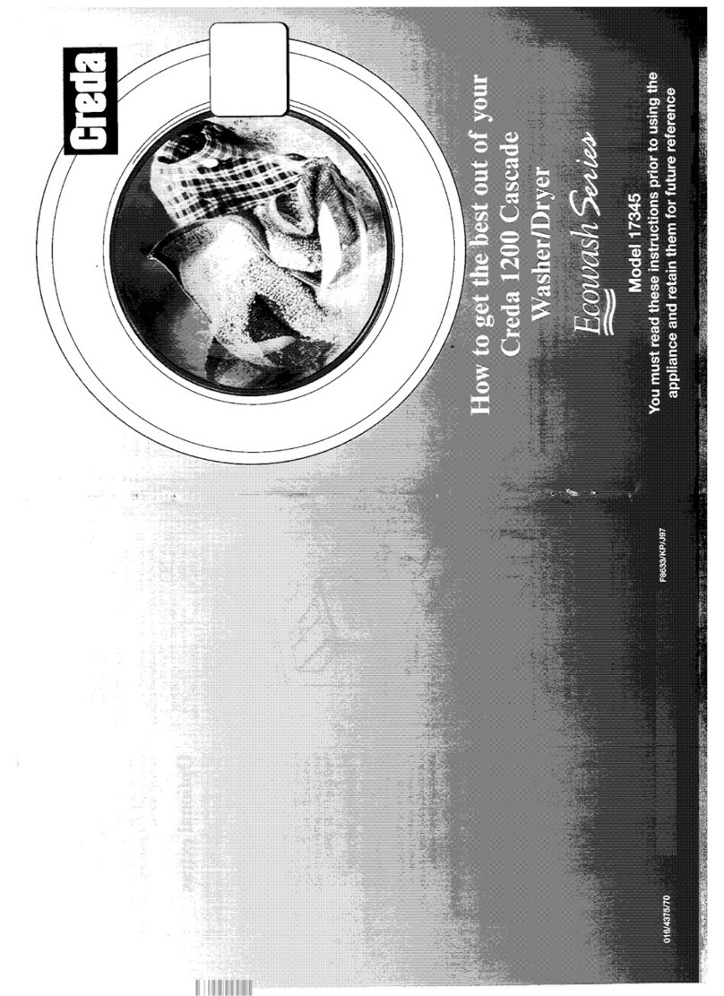 Creda 1200 CASCADE 17345 Manuel utilisateur