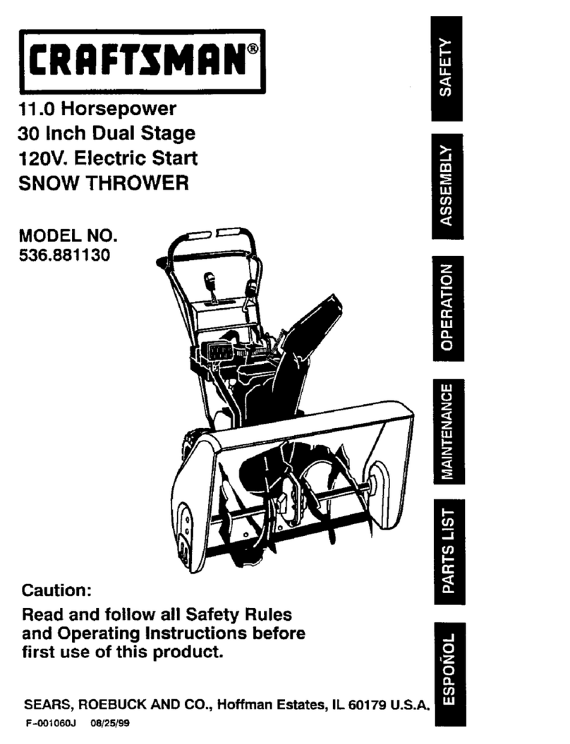Craftsman 536.88113 Manuel utilisateur