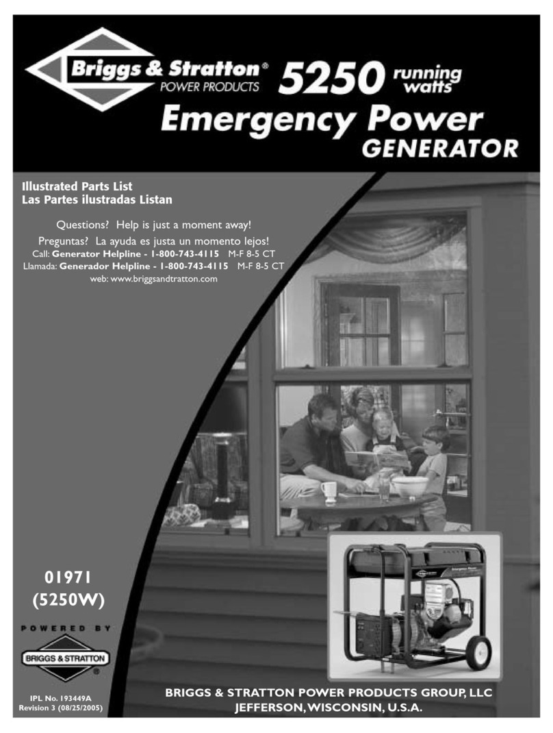 Briggs & Stratton 1971 Guide de configuration Briggs & Stratton 1971 Guide de configuration