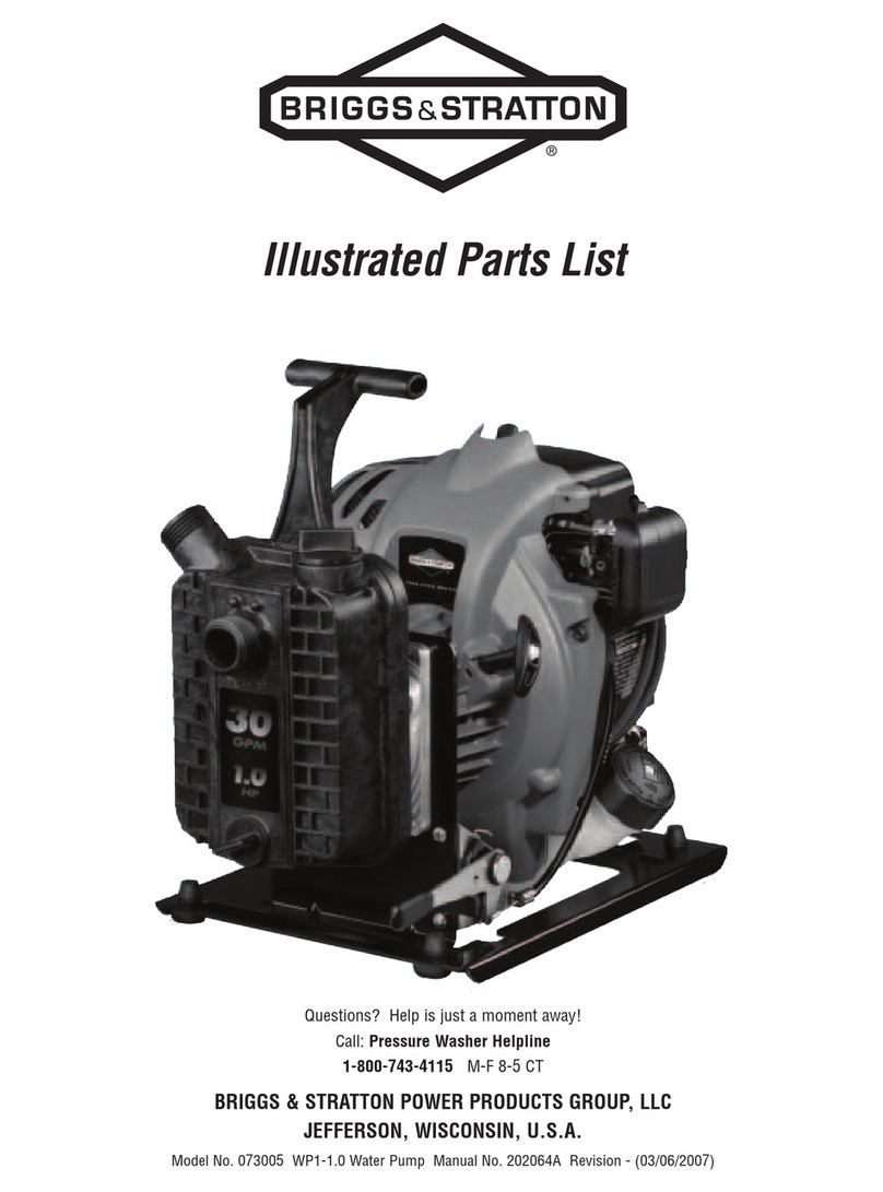 Briggs & Stratton 73005 Guide de configuration Briggs & Stratton 73005 Guide de configuration