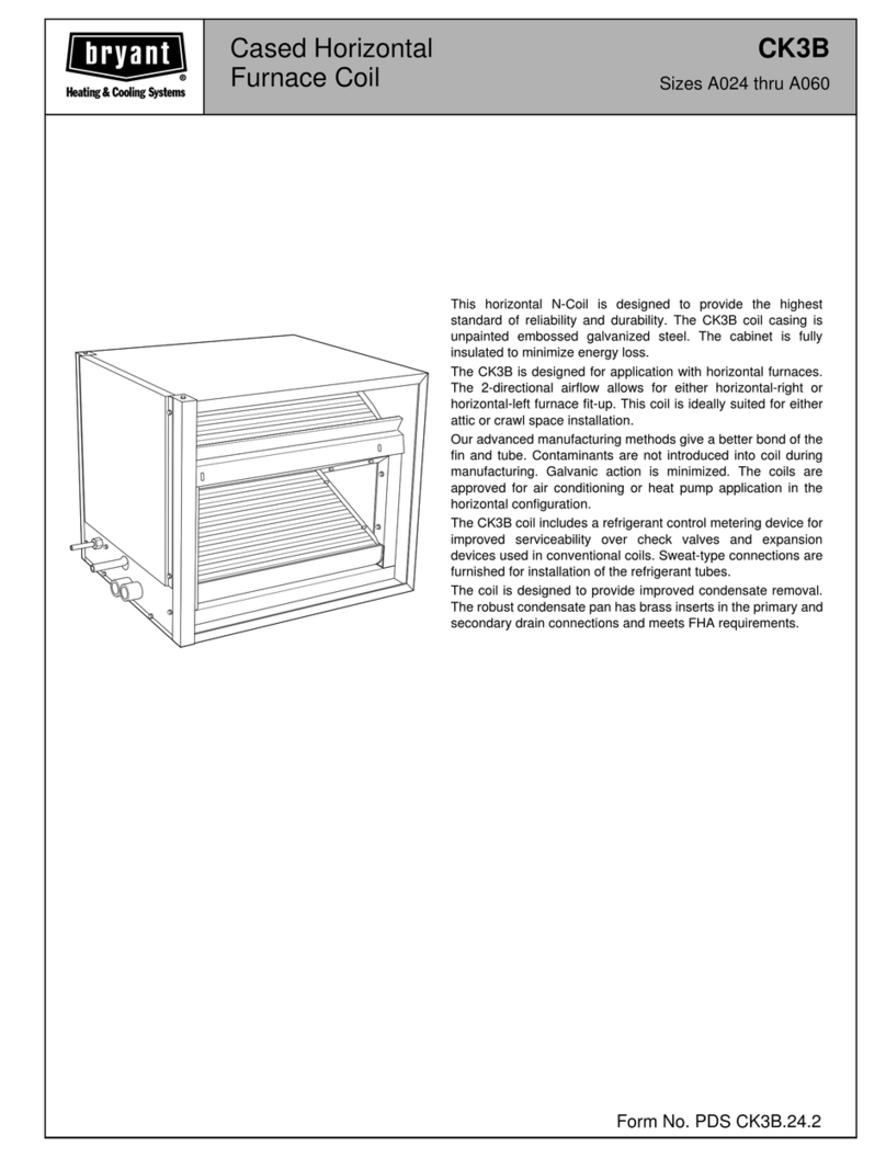 Bryant CK3B Manuel utilisateur