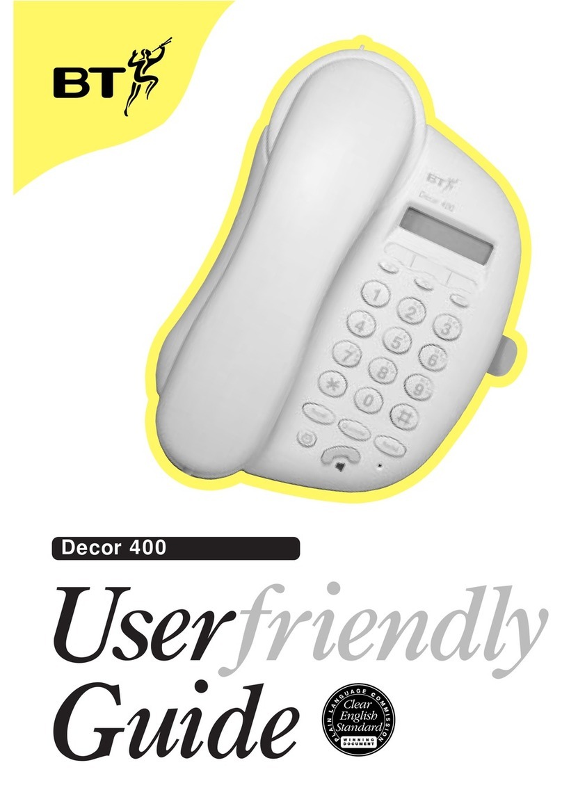 BT Decor 400 Manuel utilisateur BT Decor 400 Manuel utilisateur