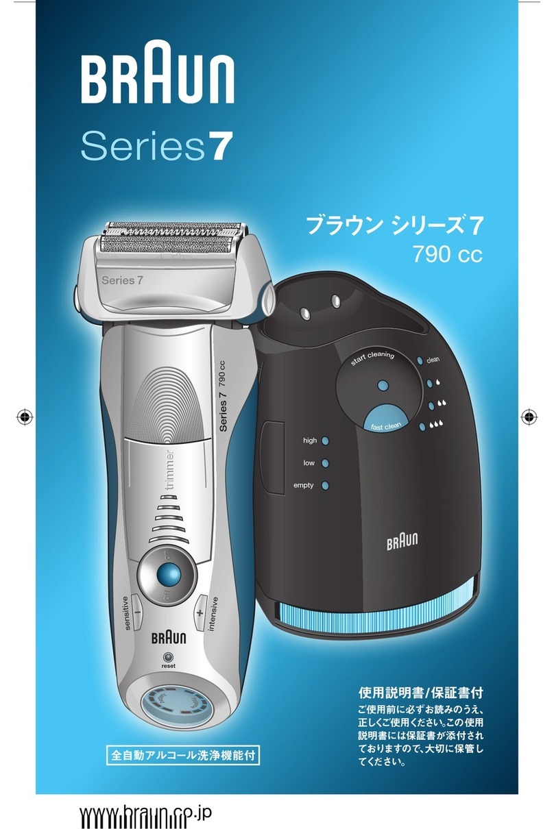 Braun 7 Manuel utilisateur Braun 7 Manuel utilisateur