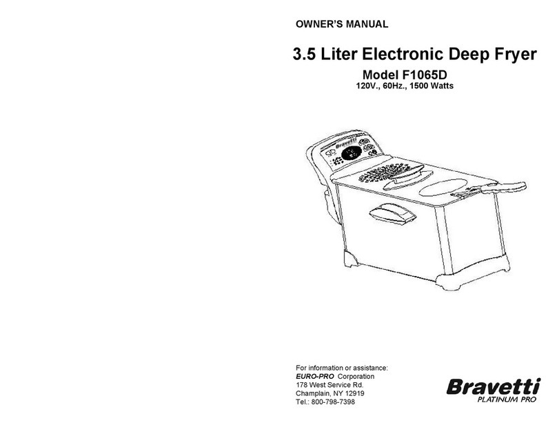 Bravetti F1065D Manuel utilisateur