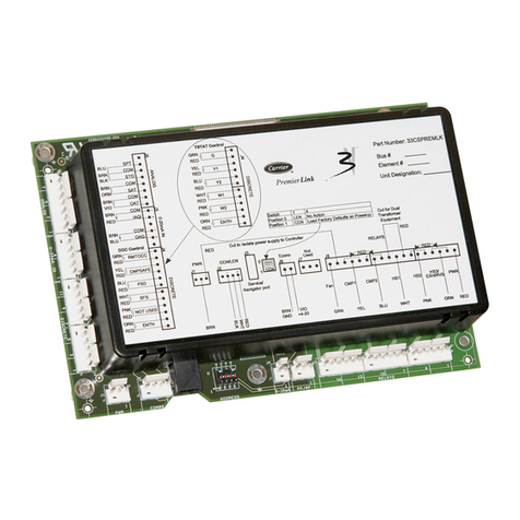 Carrier PREMIERLINK 33CSPREMLK Manuel de l'opérateur