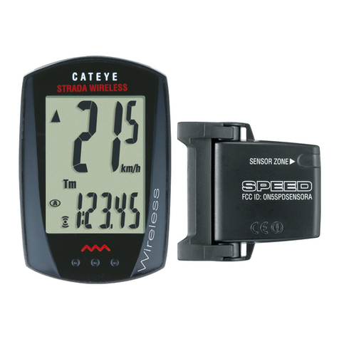 Cateye CC-RD300W Manuel utilisateur