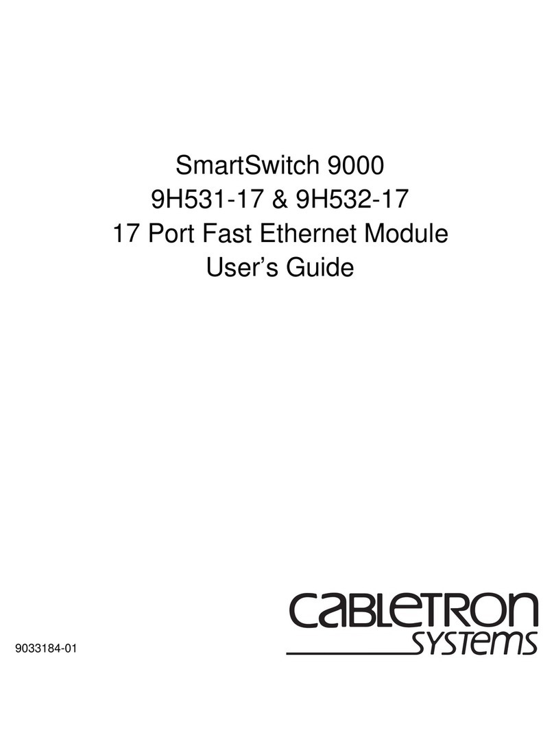 Cabletron Systems Expansion module 9H532-17 Manuel utilisateur
