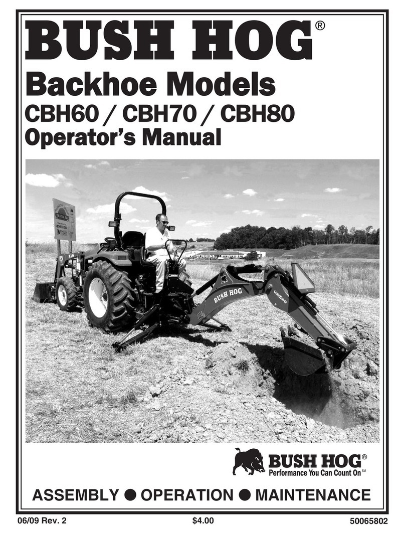 Bush Hog CBH60 Manuel utilisateur