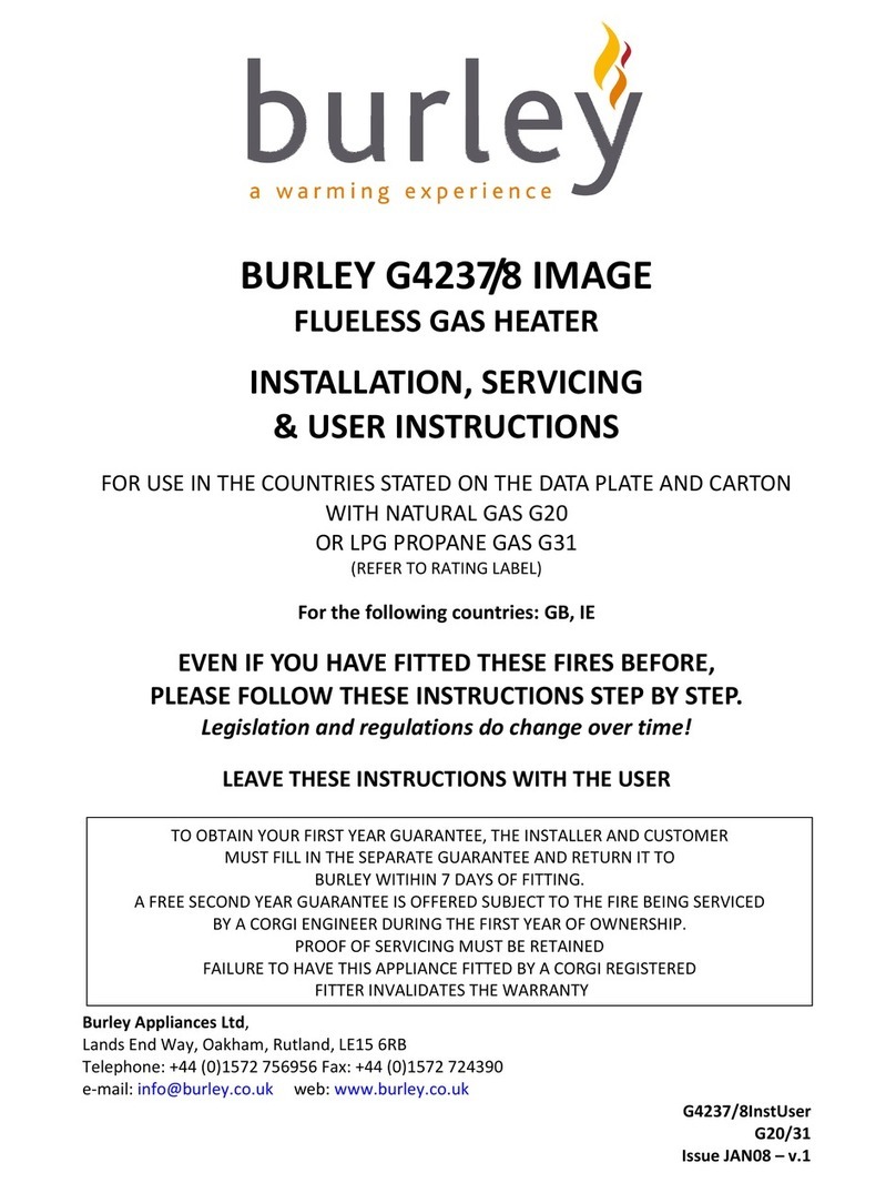 Burley G4237/8 Image Manuel