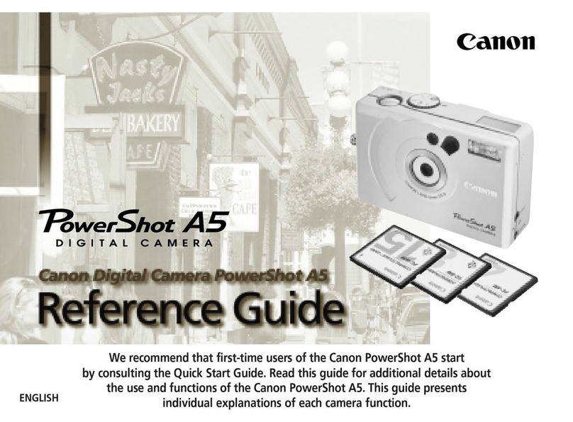 Canon PowerShot A5 Manuel utilisateur