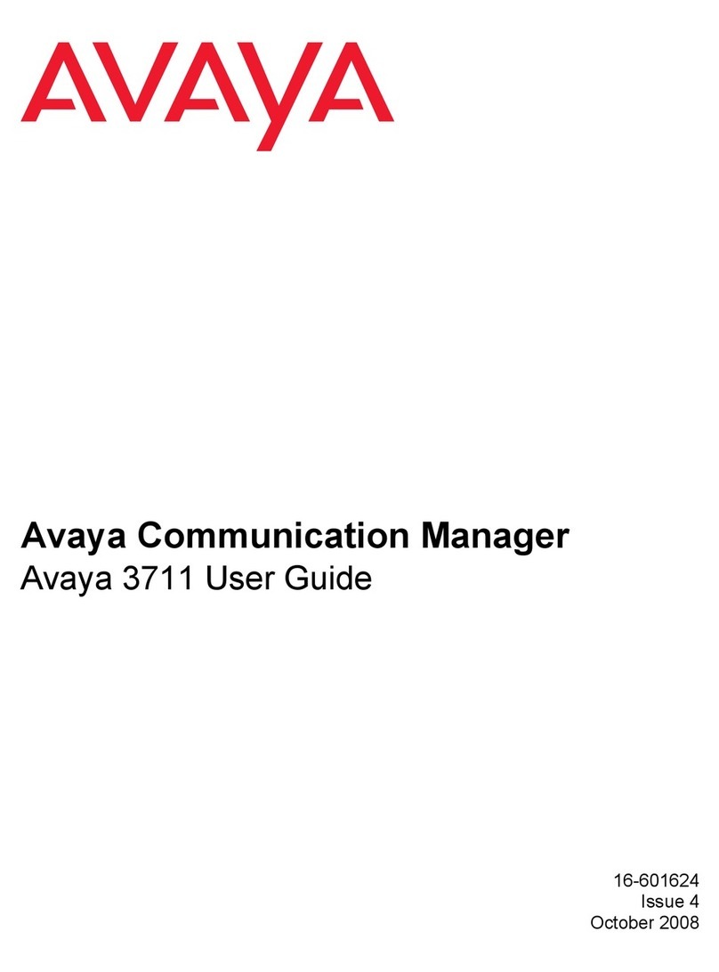 Avaya NULL 3711 Manuel utilisateur
