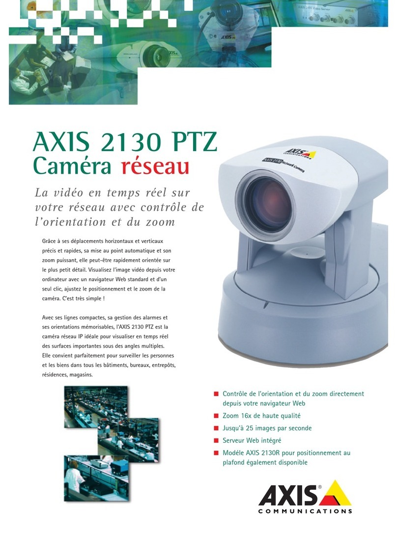Axis AXIS 2130R Manuel utilisateur