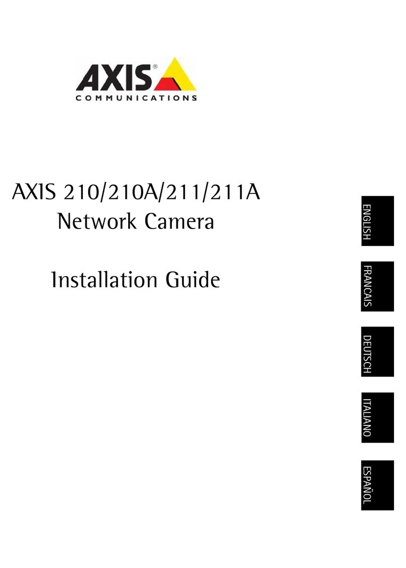 Axis Axis 211A Manuel utilisateur