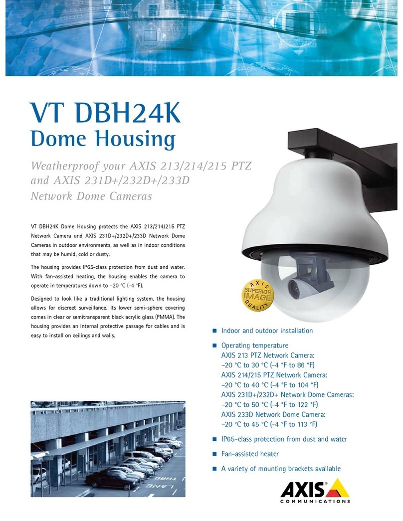 Axis 215 PTZ Manuel utilisateur