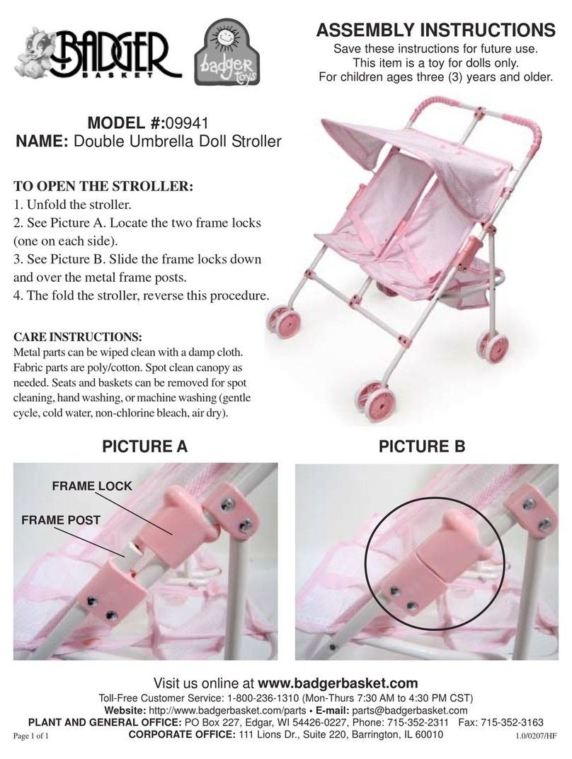 Badger Basket 9941 Manuel utilisateur