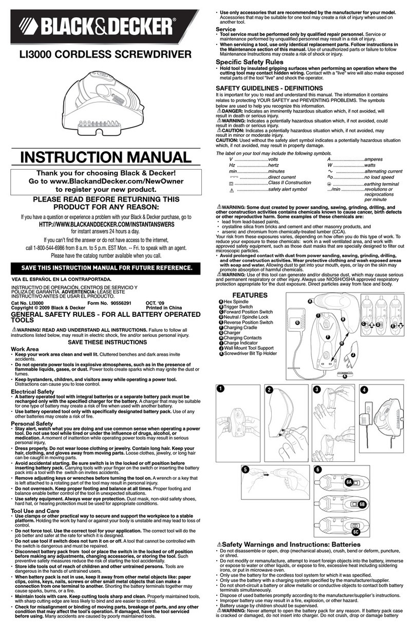 Black & Decker 90556291 Manuel utilisateur
