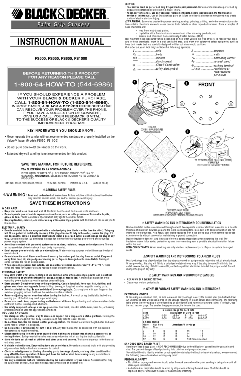 Black & Decker 387118 Manuel utilisateur