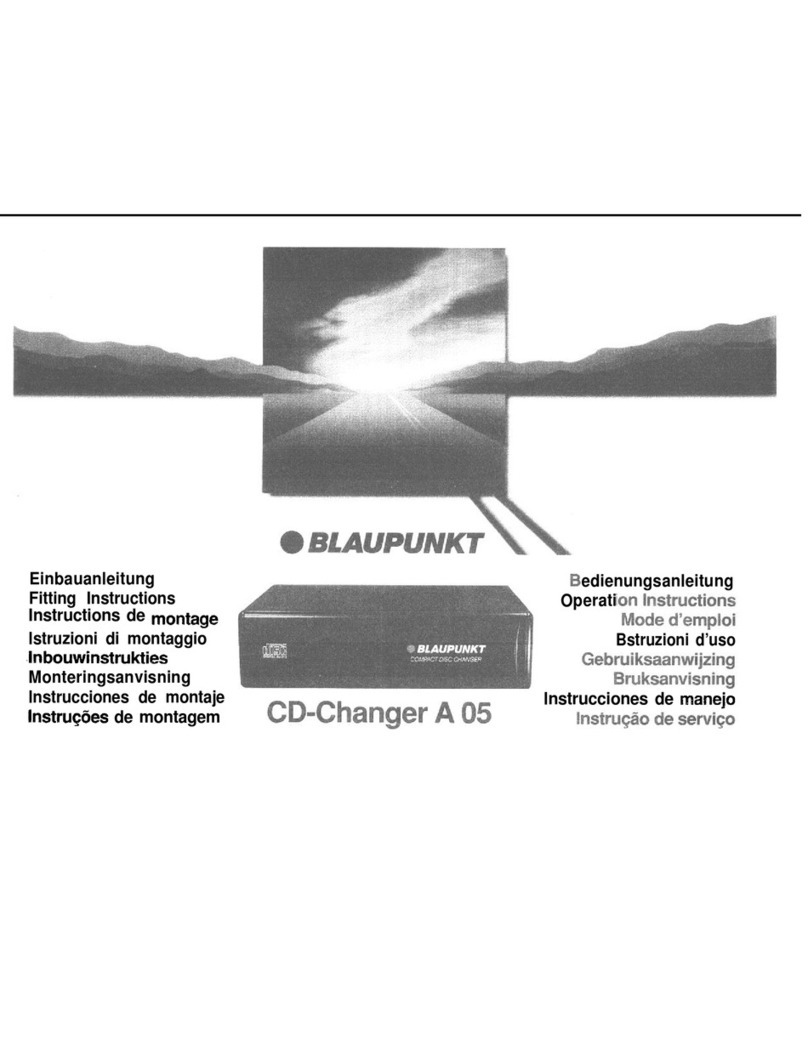 Blaupunkt A 05 Manuel utilisateur