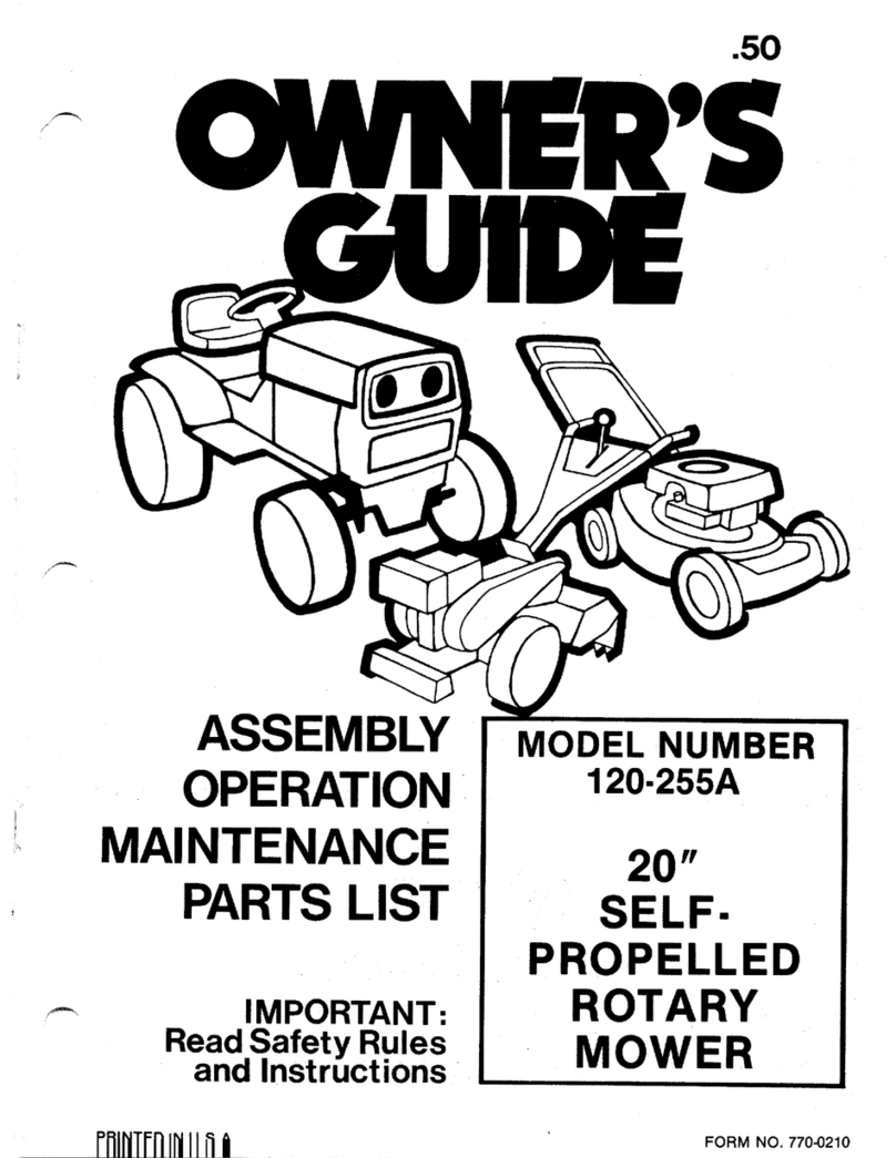 MTD 120-255A Manuel utilisateur