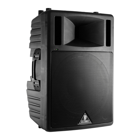 Behringer ULTRAWAVE B300 Manuel utilisateur