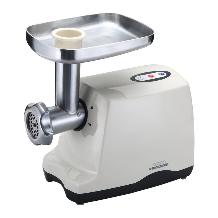 Black & Decker FM1700 Manuel utilisateur