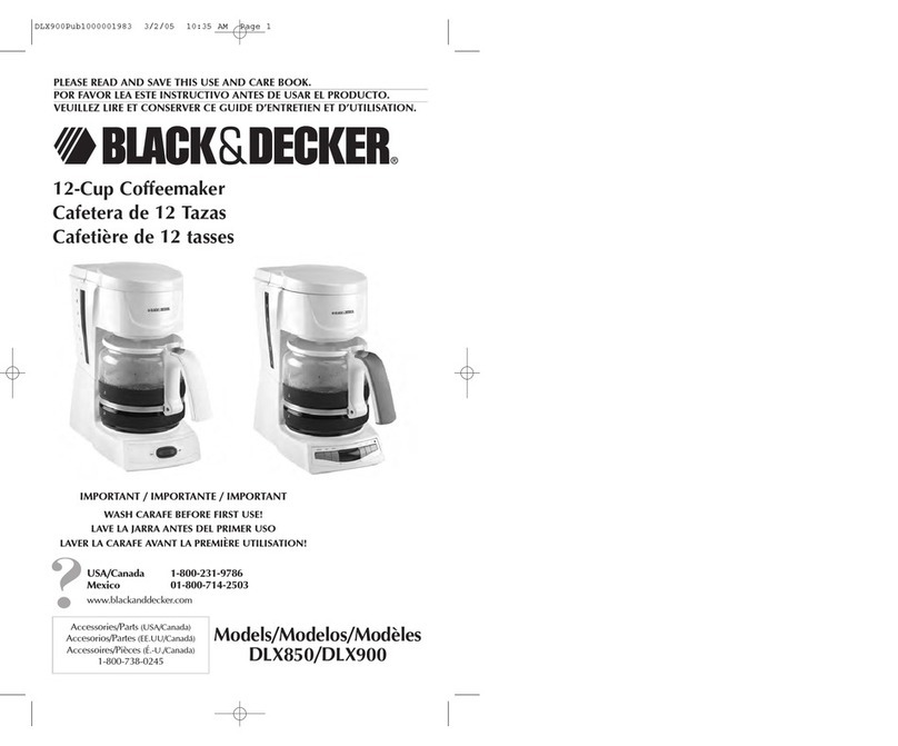 Black & Decker DLX850 DLX900 Instructions d'installation