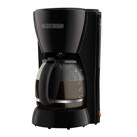 Black & Decker VersaBrew DCM111100B Instructions d'installation