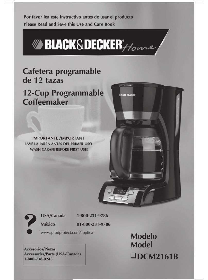 Black & Decker DCM2161B Instructions d'installation